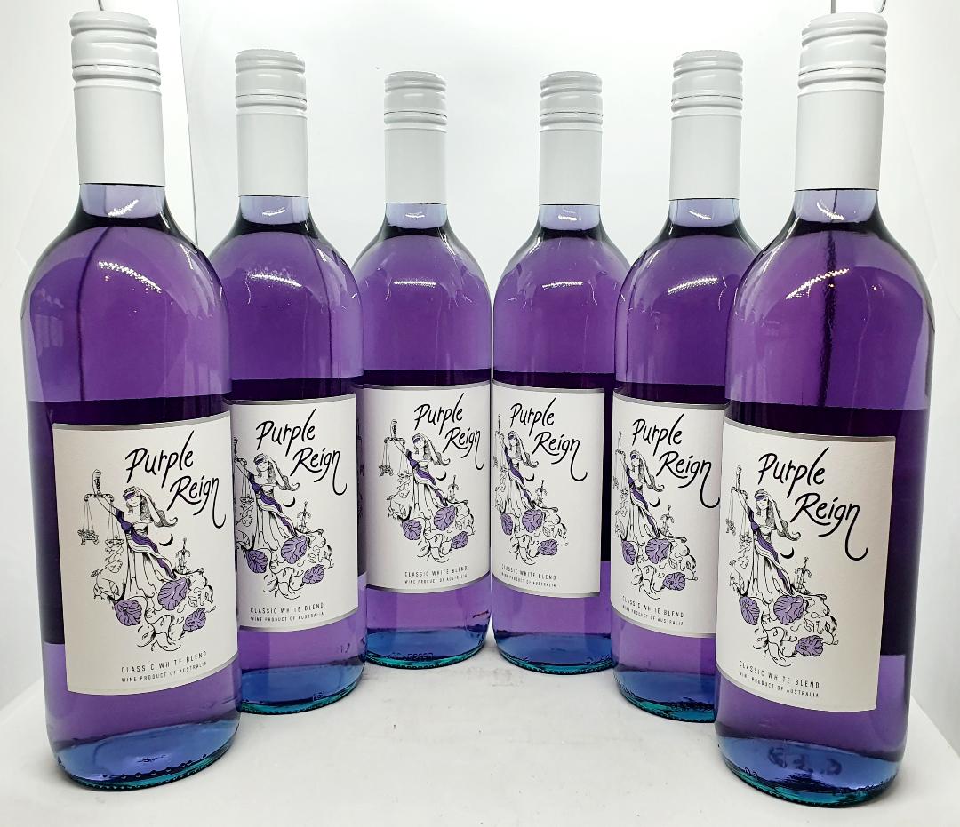 Purple Reign Sem Sauv Blanc (Purple Wine) 750mL (6 Pack)