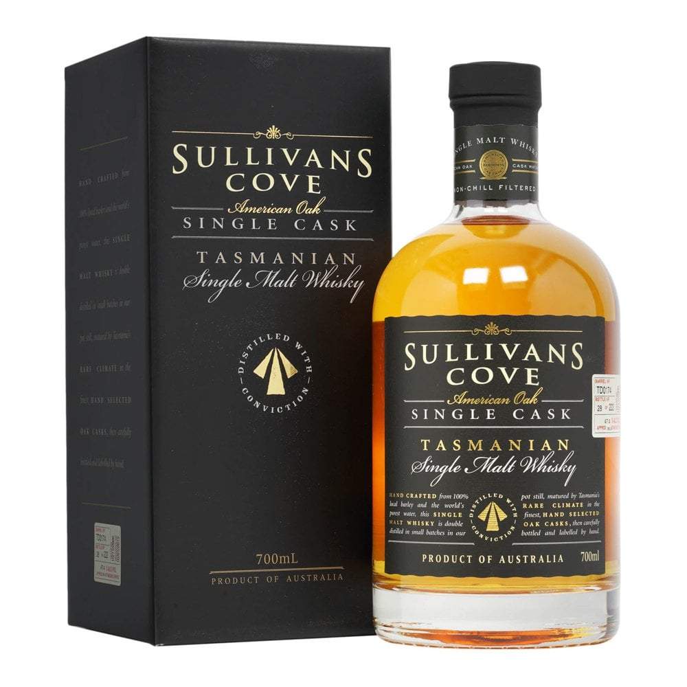 Sullivans Cove American Oak 12 Year Old Single Cask (Barrel No.TD0169) Single Malt Whisky 700mL