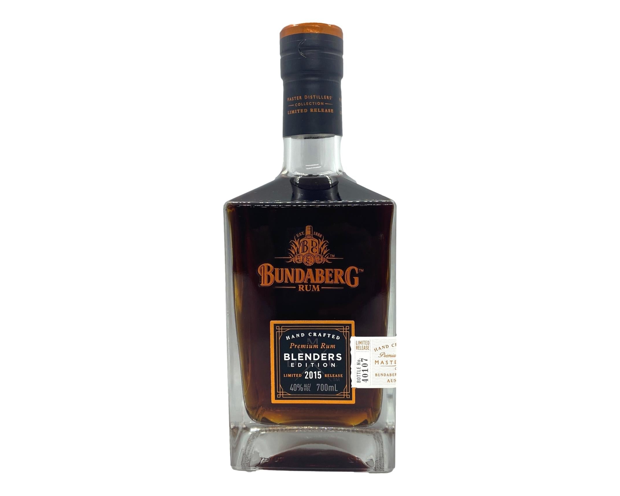 Bundaberg Master Distillers Blenders Edition 2015 Limited Release Rum 700mL