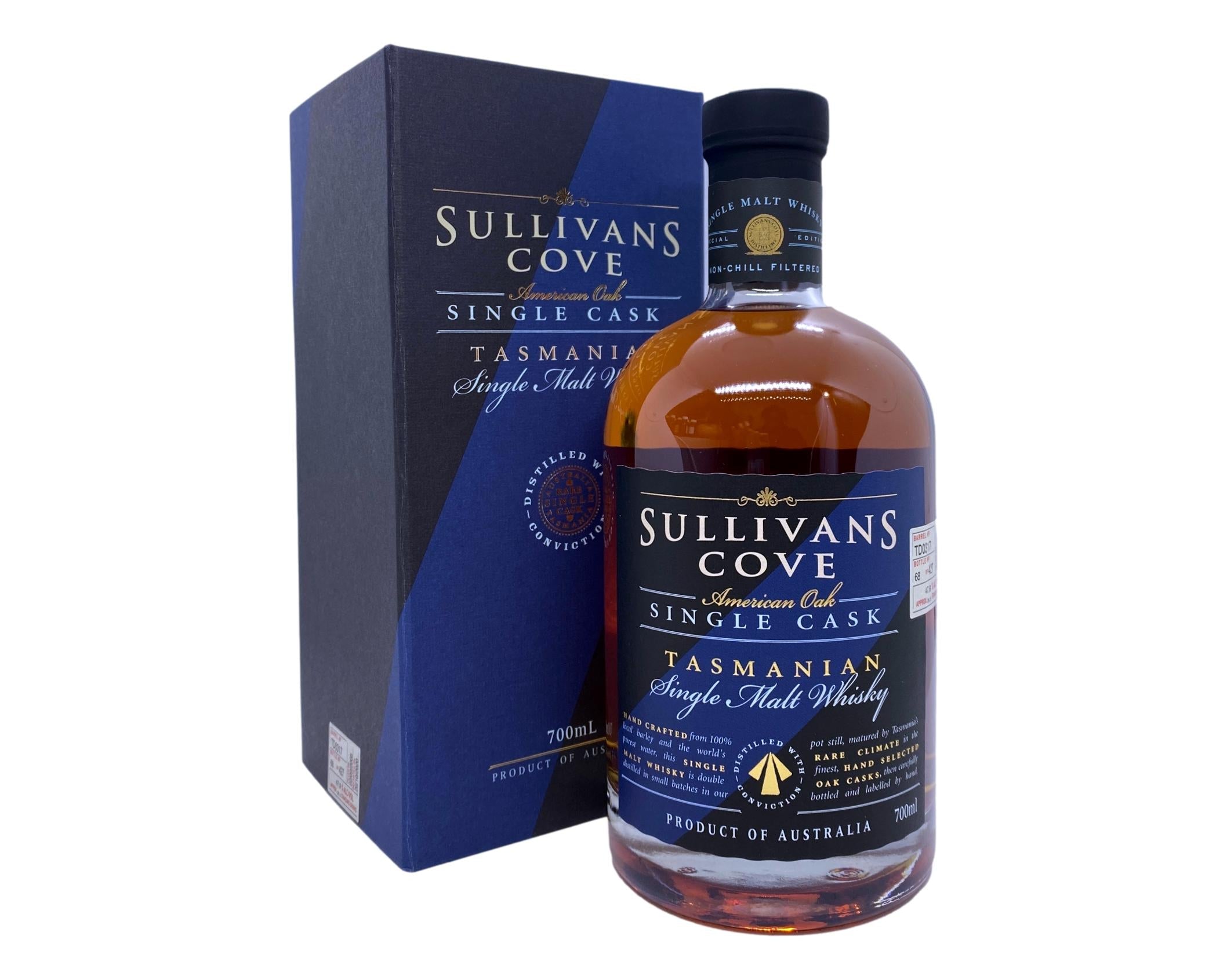 Sullivans Cove American Oak Tawny (Barrel No.TD0317) 700mL