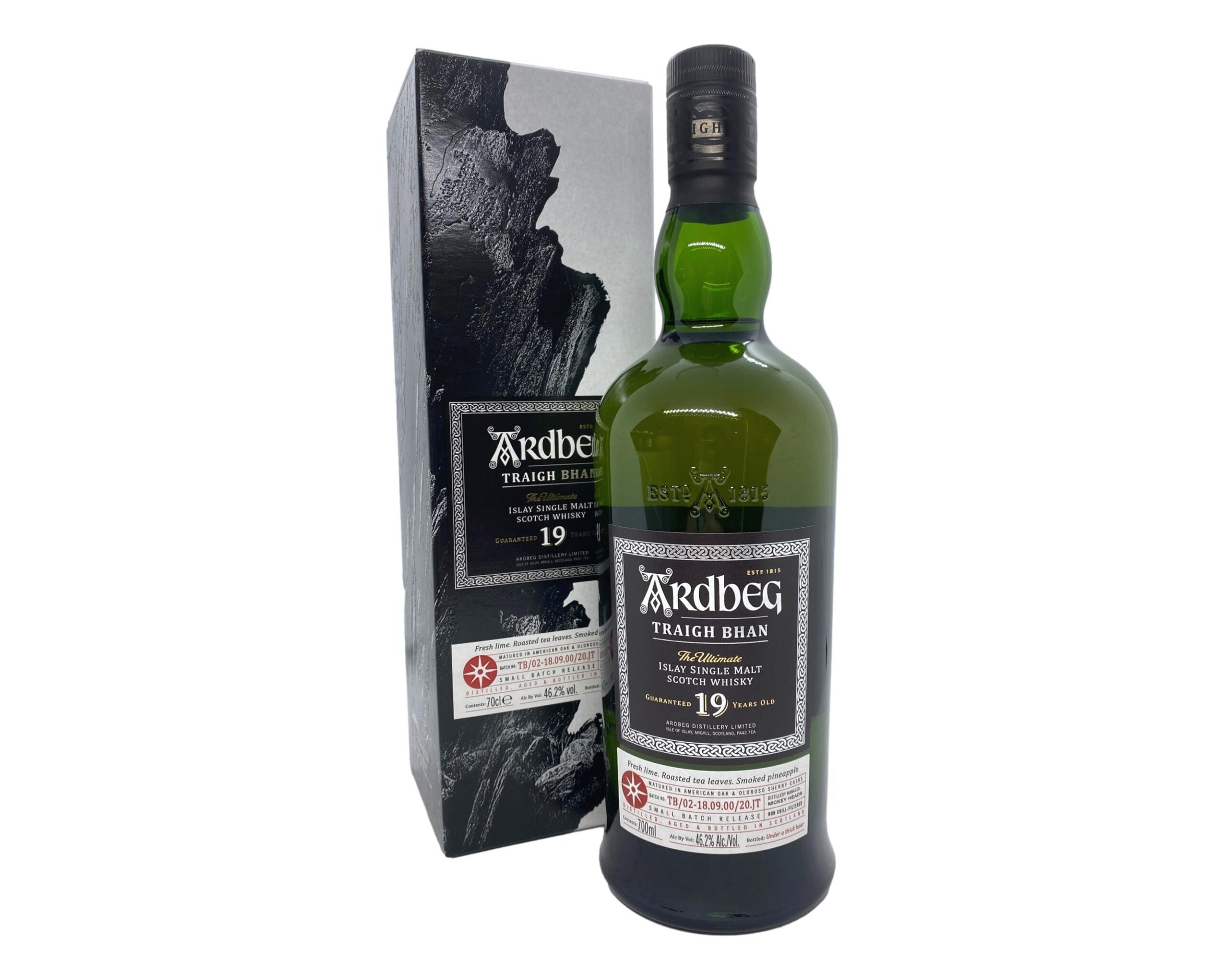 Ardbeg Traigh Bhan Batch 2 19 Year Old Islay Single Malt Scotch Whisky 700mL