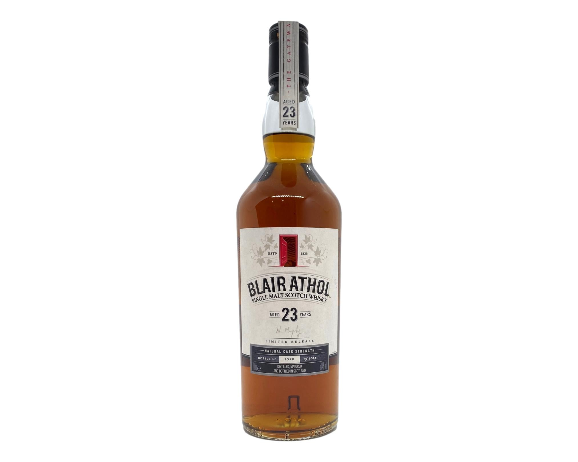 Blair Athol 23 Year Old Limited Release Cask Strength Single Malt Scotch Whisky 700mL