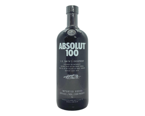 Absolut 100 L.O. Smith's Overproof 1L