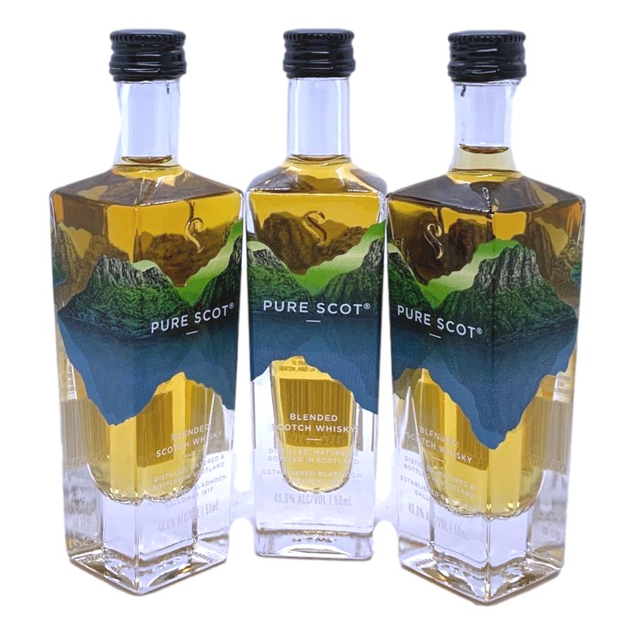 Pure Scot Blended Scotch Whisky 3X50mL