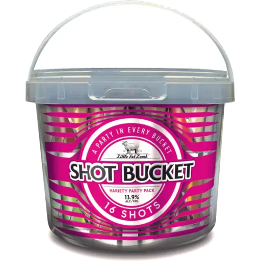 Little Fat Lamb Shot Bucket (16X30mL)