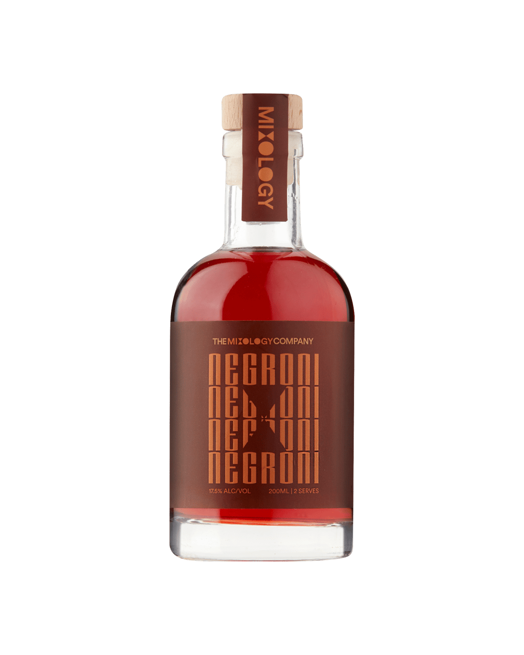 The Mixology Company Negroni 200mL 4 Pack