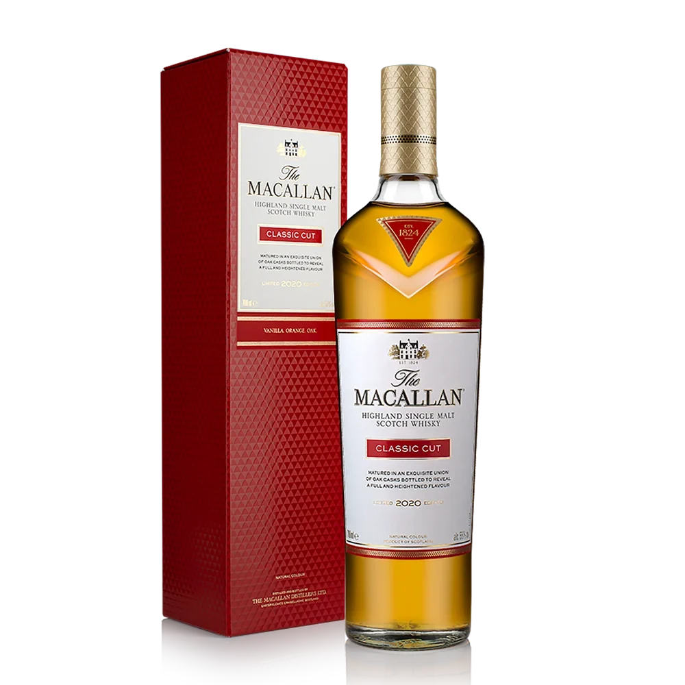 The Macallan Classic Cut 2020 Edition Cask Strength Single Malt Scotch Whisky 700mL