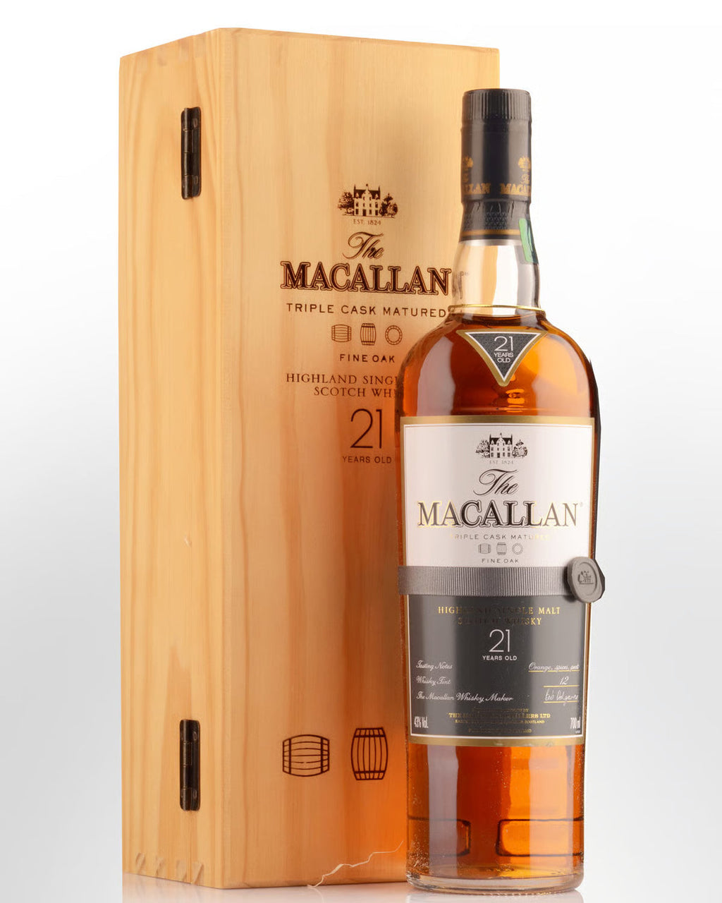 The Macallan Fine Oak Single Malt Collection 4 X 700mL (RARE)