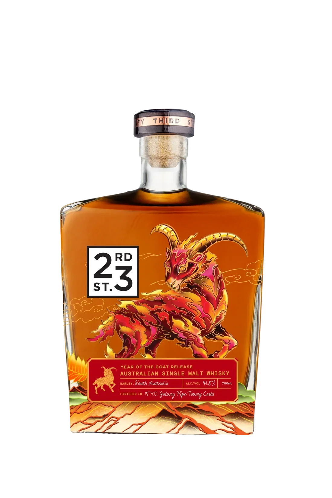 23rd Street Distillery Year of the Goat Single Malt Whisky 700ml - PRE ORDER