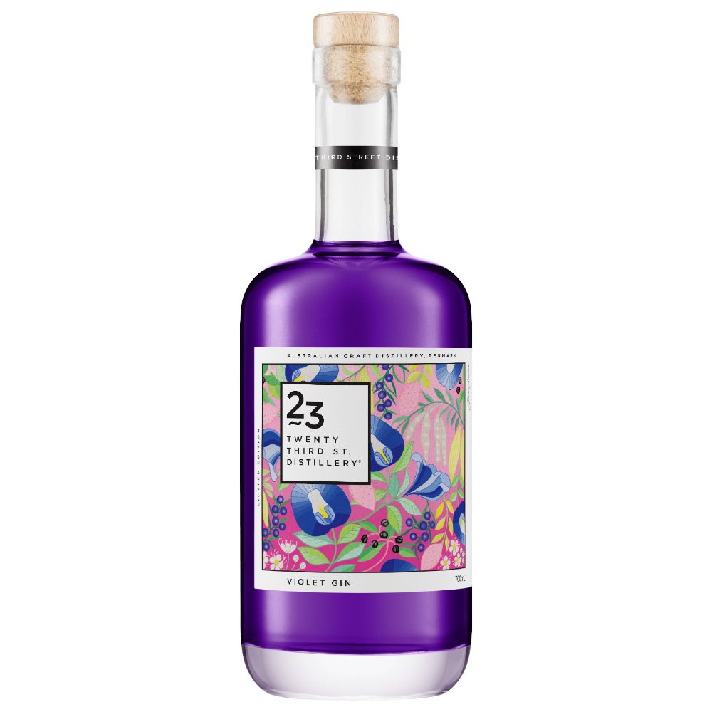 23rd Street Limited Edition Violet Gin 700mL