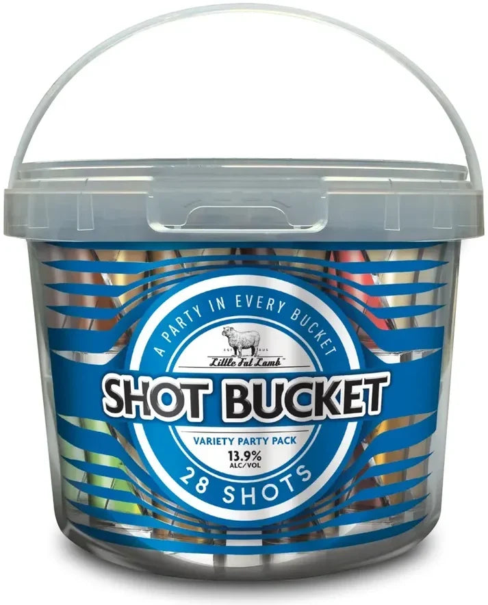 Little Fat Lamb Shot Bucket (28X30mL)