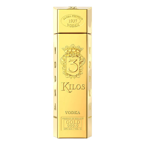 3 Kilos Gold 999.9 Vodka 1L