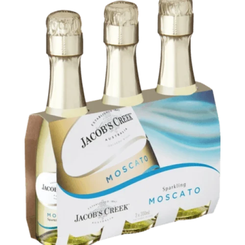 JACOBS CK SPARKLING MOSCATO 200ML X 3 PK