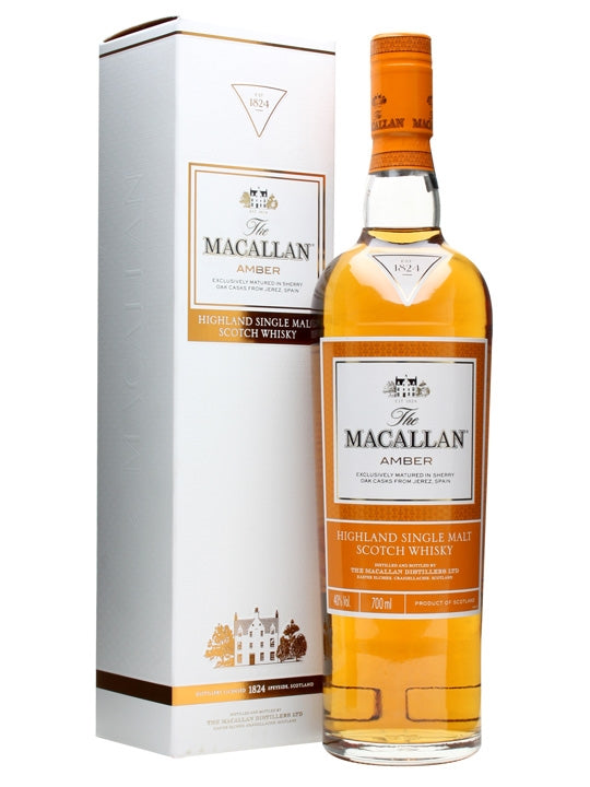 The Macallan Amber Single Malt Scotch Whisky 700mL