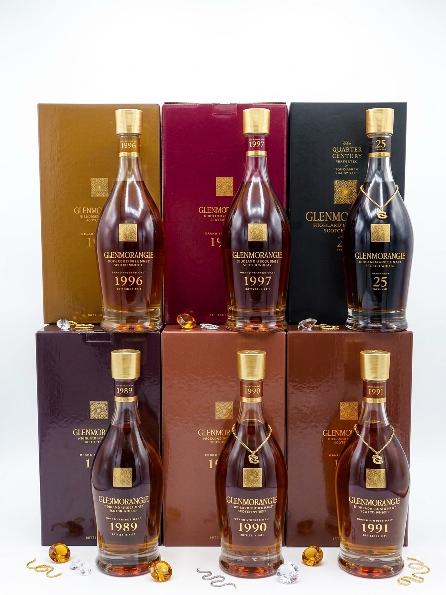 Glenmorangie Grand Vintage Collection 700mL (Ultimate Set of 6 Bottles)