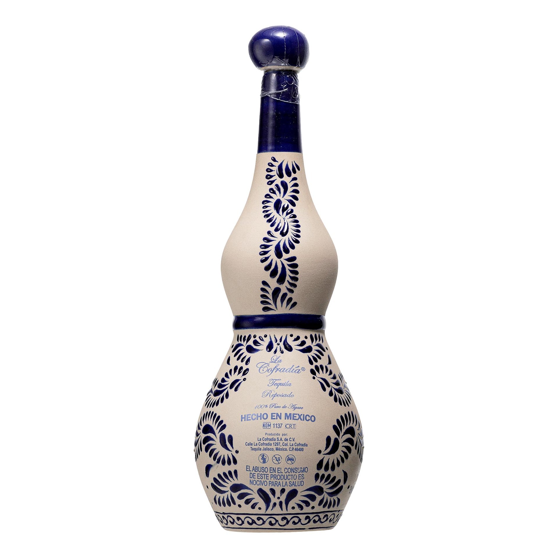 La Cofradia Torre De Picos Reposado Tequila - Ceramic Bottle 750mL