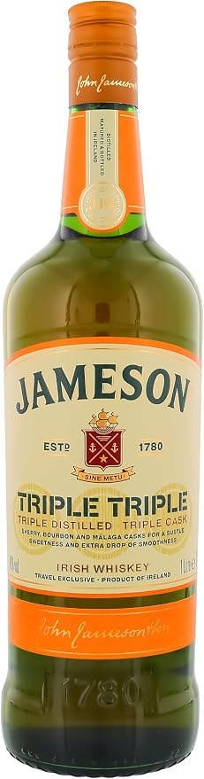 Jameson Triple Triple Irish Whisky 1L