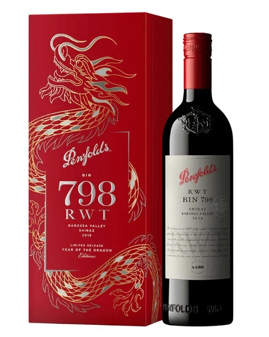 Penfolds RWT Bin 798 Shiraz Lunar New Year (Dragon) 2019 750 ml