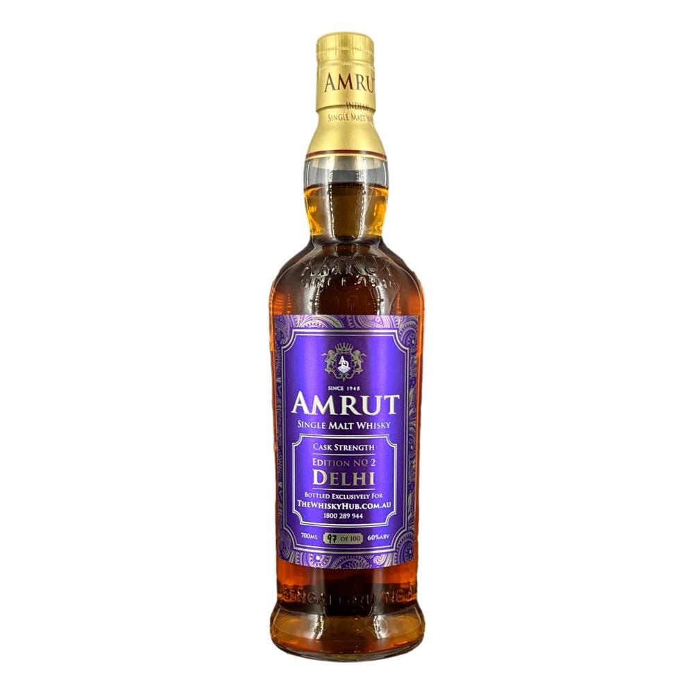 Amrut Edition No. 2 Delhi Cask Strength Single Cask Single Malt Whisky 700mL