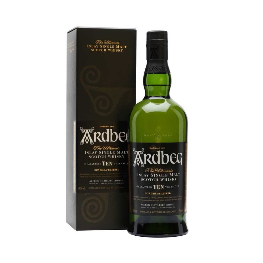 Ardbeg Ten Years Old Single Malt Scotch Whisky 700mL