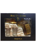 Arma De Mexico Gold Tequila Pistol with 2 Shot glasses