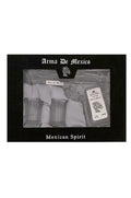 Arma De Mexico Silver Tequila Pistol With 2 Shot Glasses 200mL