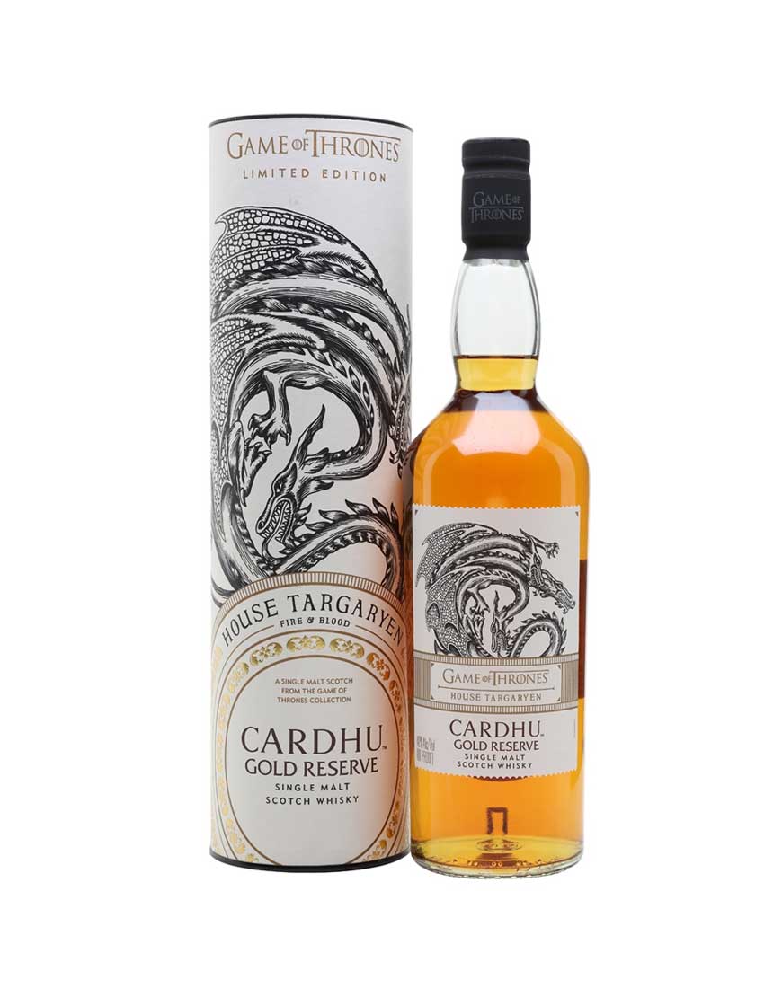 Game Of Thrones House Targaryen - Cardhu Gold Reserve 700mL