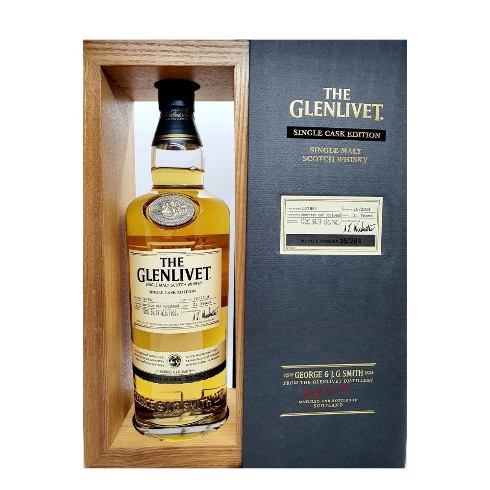 Glenlivet Single Cask Edition American Oak Hogshead 21 YO