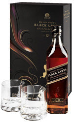 Johnnie Walker Black Gift Pack 700mL