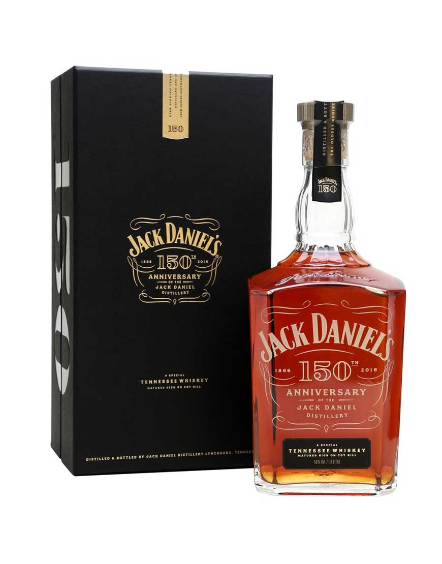 Jack Daniel's 150th Anniversary Tennessee Whiskey Limited Edition 1L