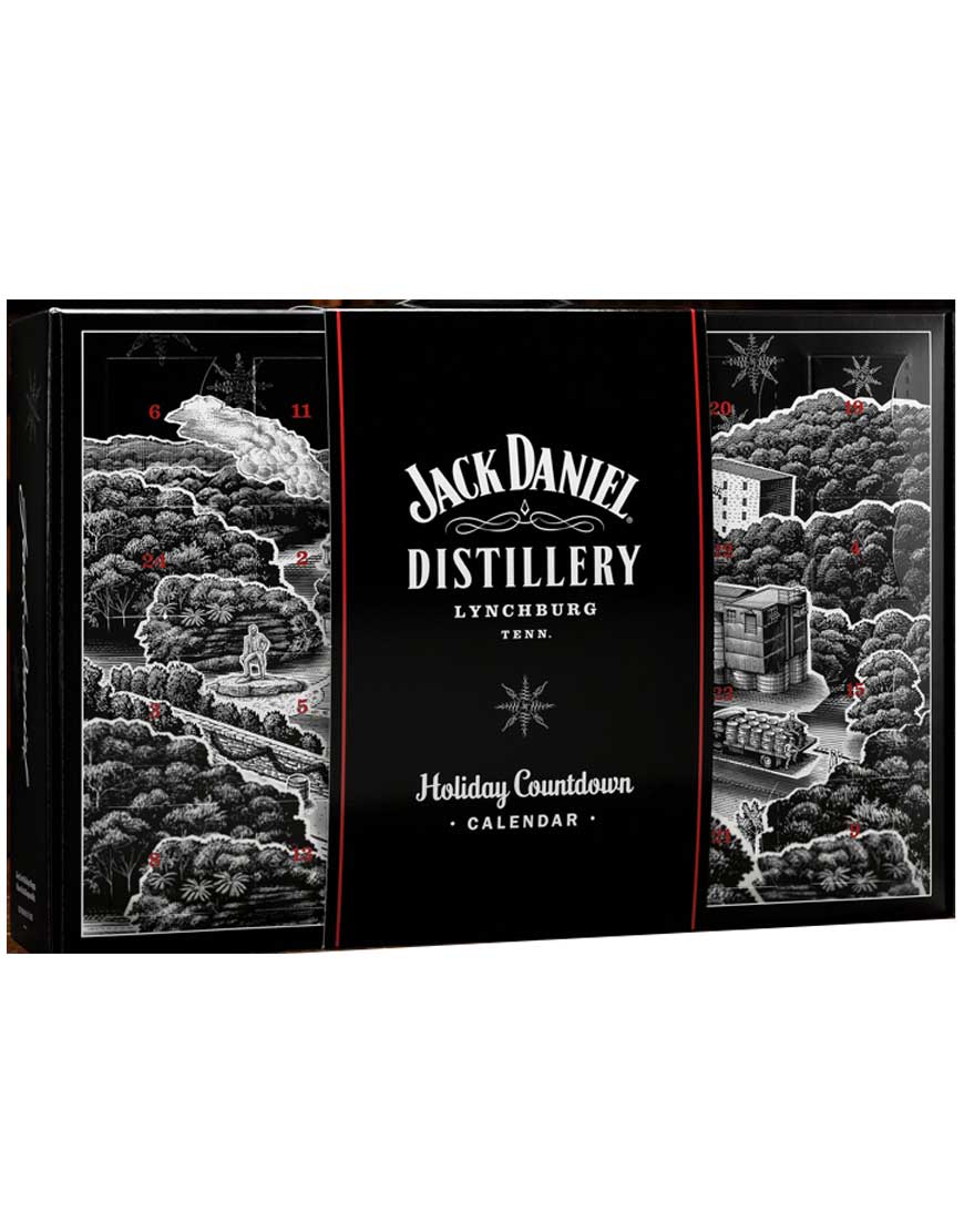 Jack Daniel's Holiday Countdown Calender 20 X 50mL + 4 Gifts