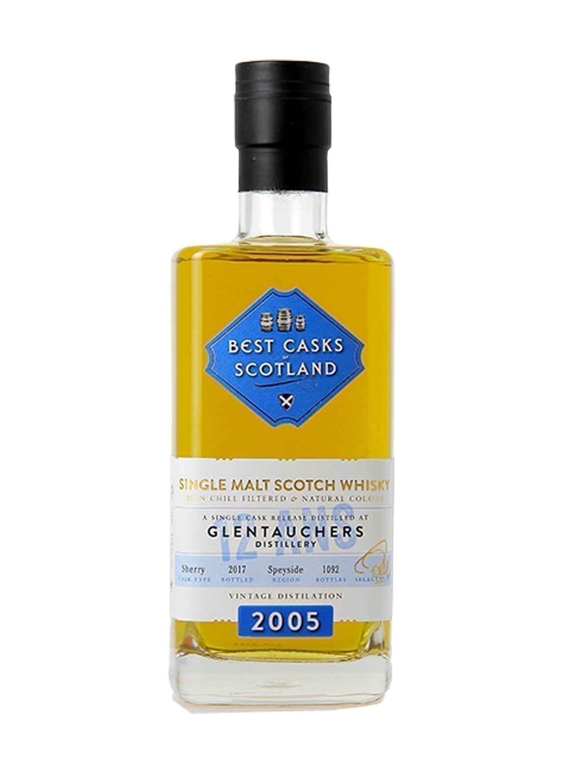 Jean Boyer Glentauchers 2005 Whisky 700mL