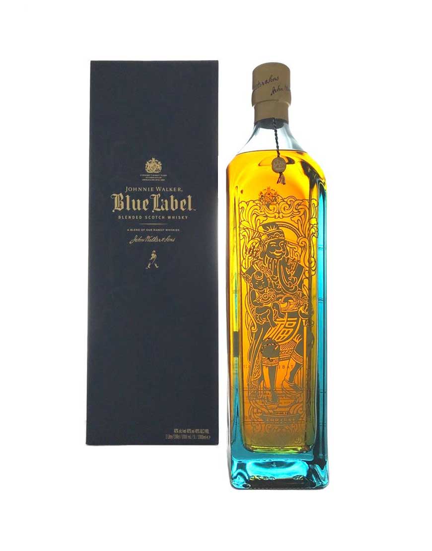 Johnnie Walker Blue Label God Of Fortune 1 L