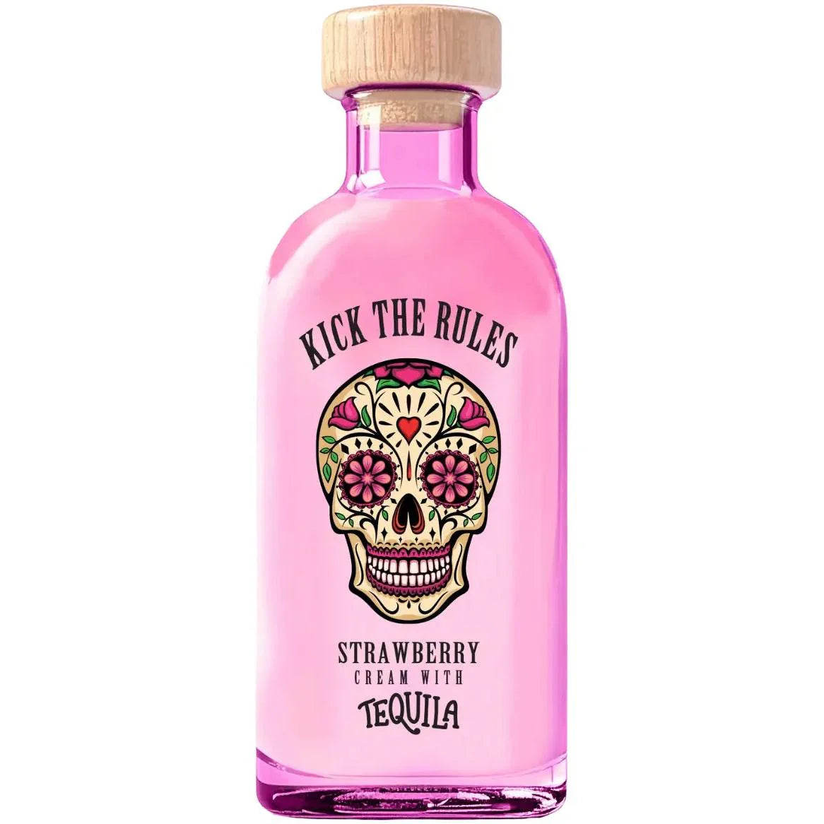 Kick The Rules Strawberry Cream with Tequila Liqueur 700mL
