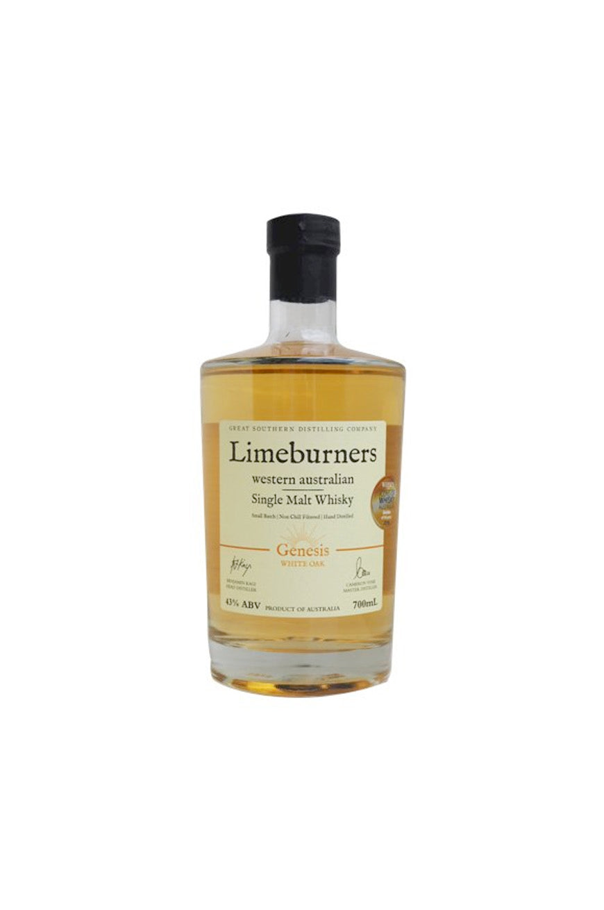 Limeburners Genesis White Oak Single Malt Australian Whisky 700mL