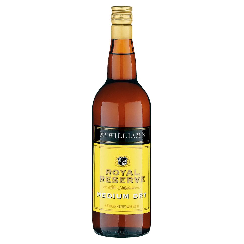Mcwilliam's Royal Reserve Medium Dry 750mL