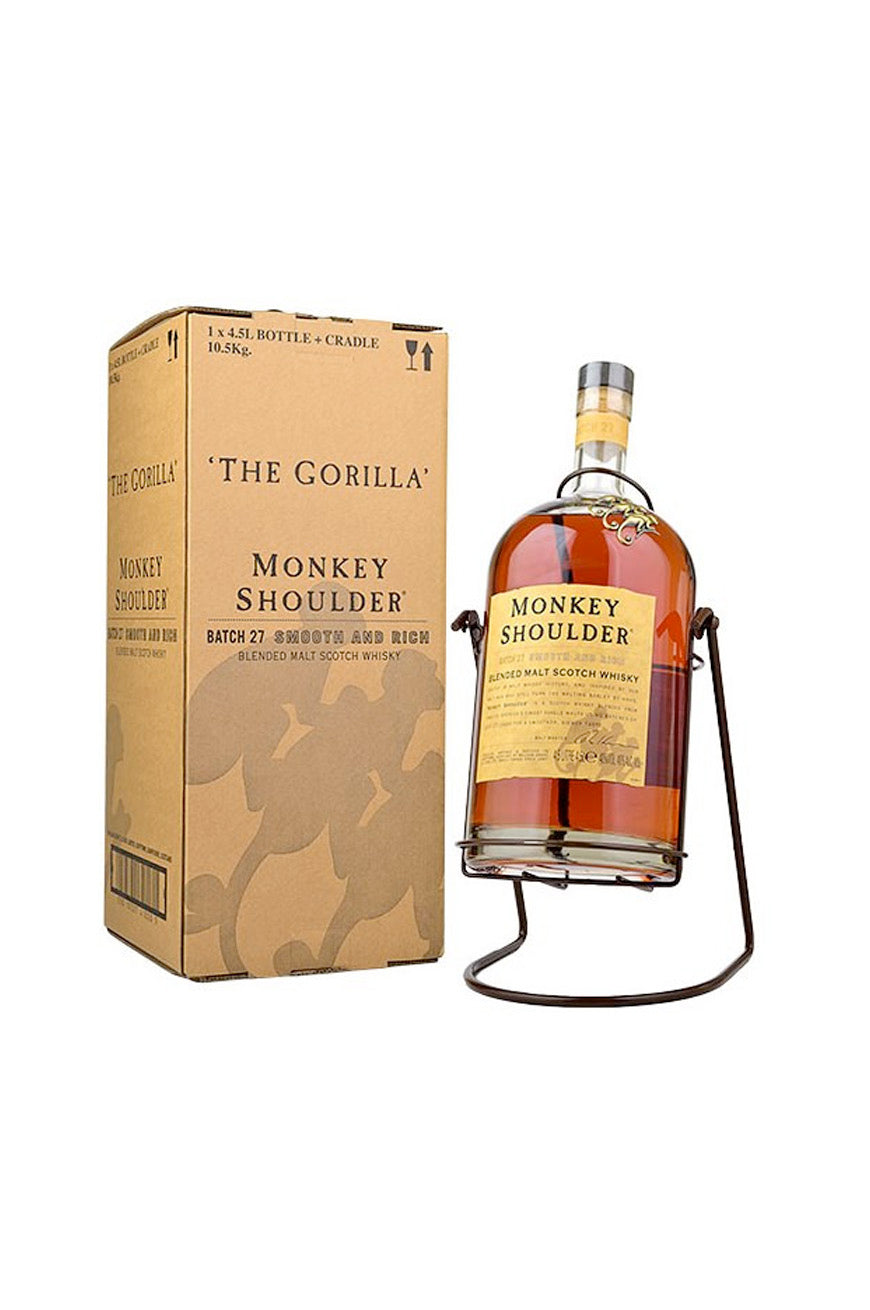 Monkey Shoulder On A Cradle Scotch Whisky 4500mL (4.5 L)