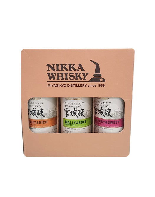 Nikka Miyagikyo - Distillery Release 180mL X 3 Set