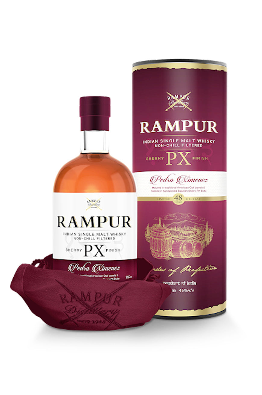Rampur PX Sherry Cask Single Malt Indian Whisky 700mL RARE