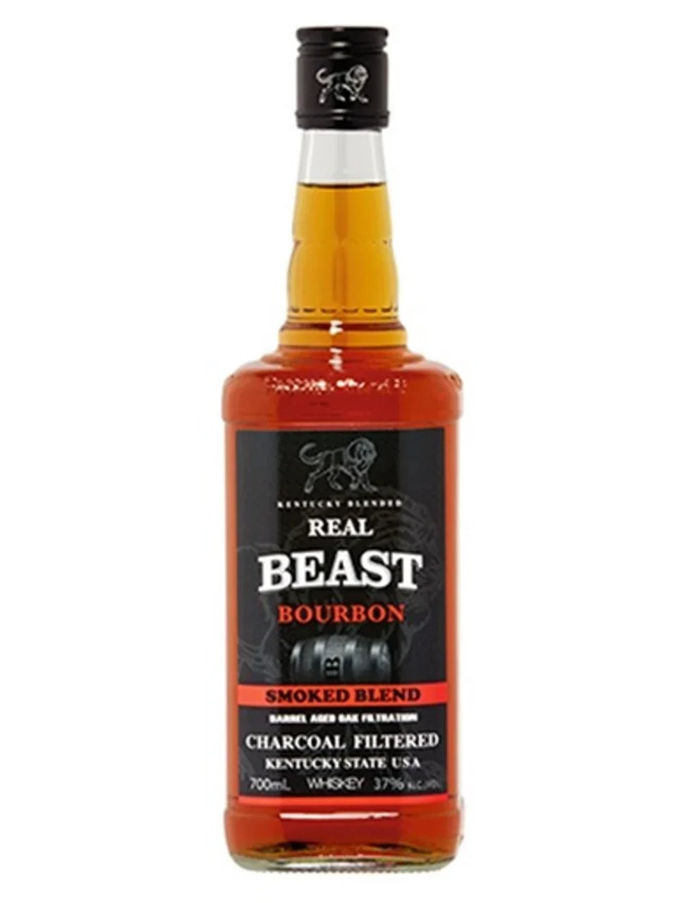 Real Beast Bourbon Whiskey 700mL