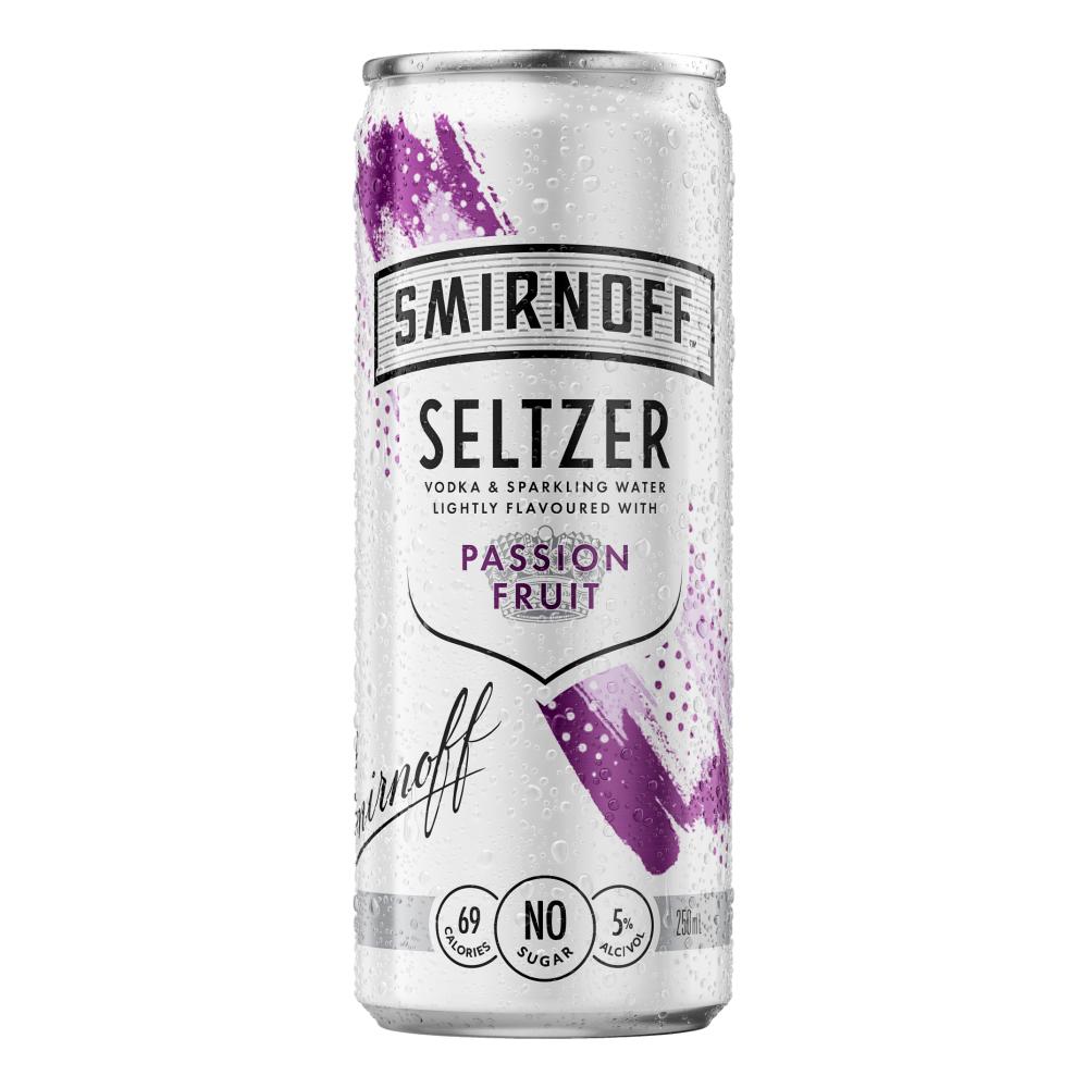 Smirnoff Passionfruit Seltzer (10X250mL)
