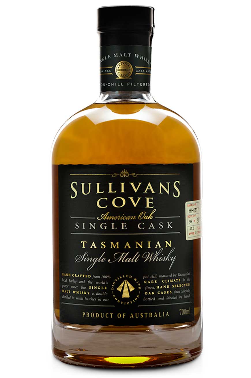 Sullivans Cove American Oak Single Cask Whisky 700mL Cask TD0126 RARE