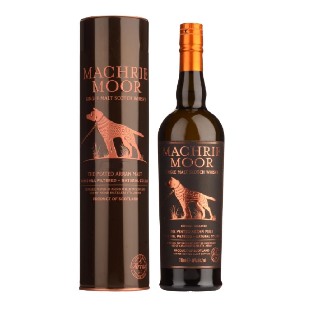 The Arran Machrie Moor Single Malt Scotch Whisky 700mL - 46% Abv