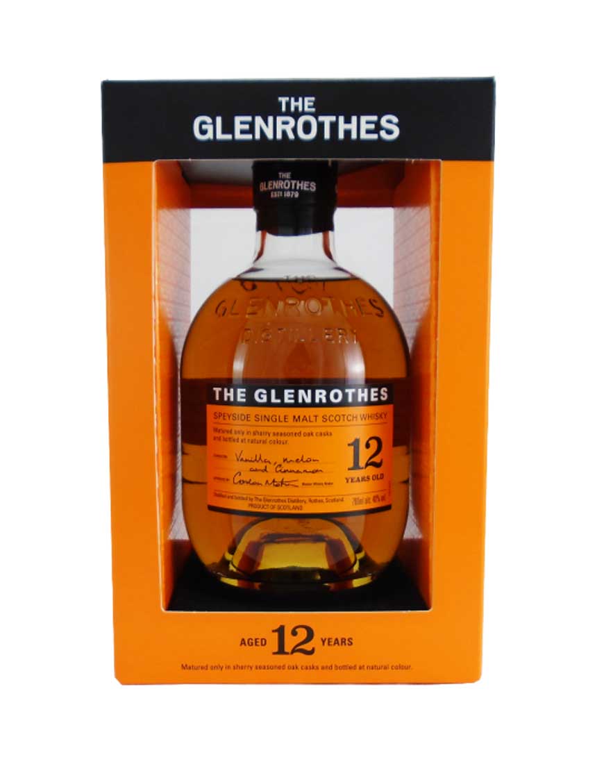 The Glenrothes 12 Year Old Single Malt Scotch Whisky 700mL