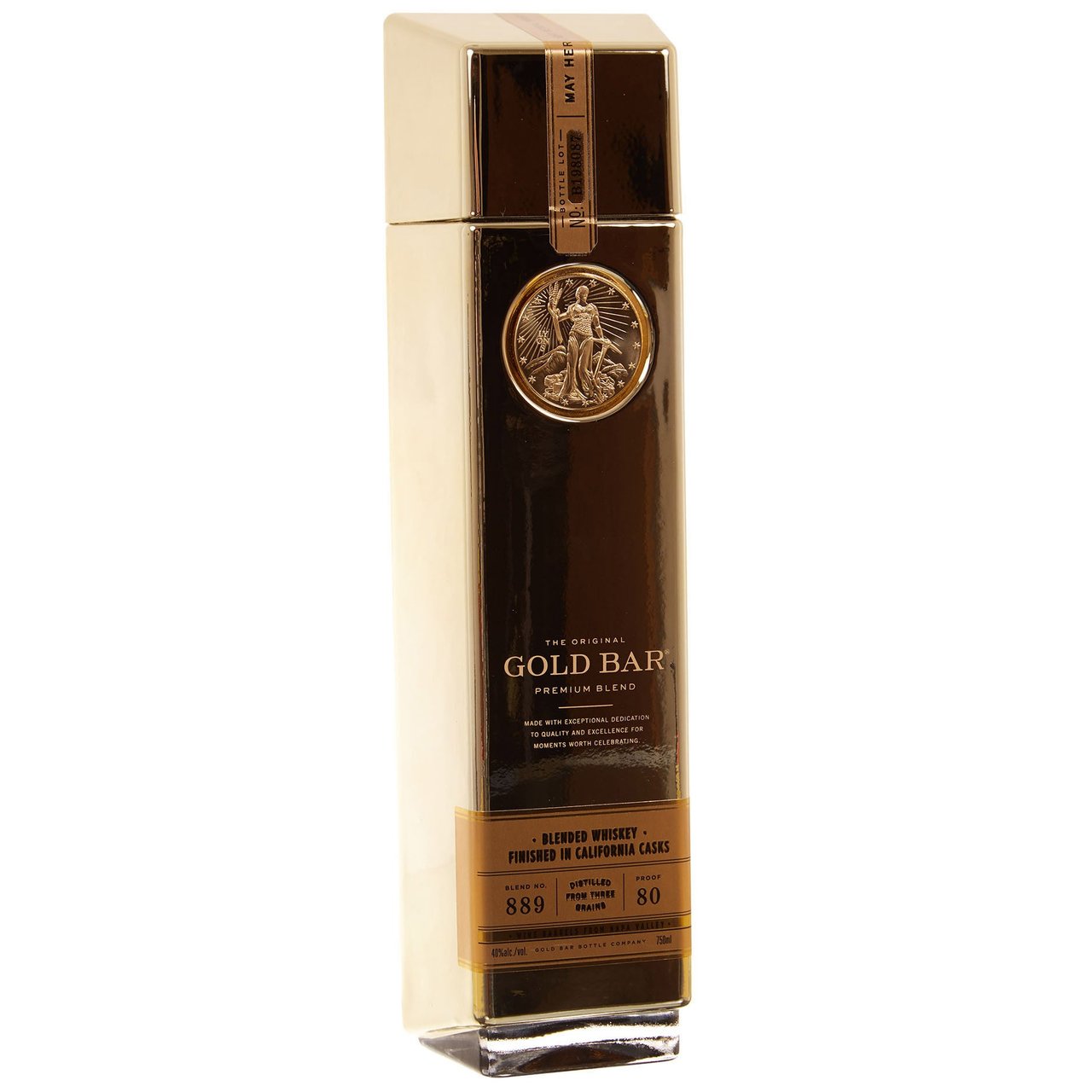 Gold Bar Original Premium Blended American Whiskey 700mL