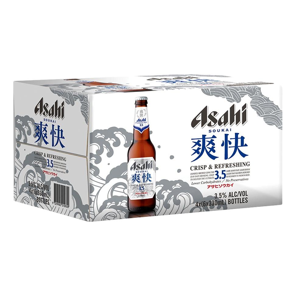 Asahi Soukai Premium Bottles (24 X 330mL)