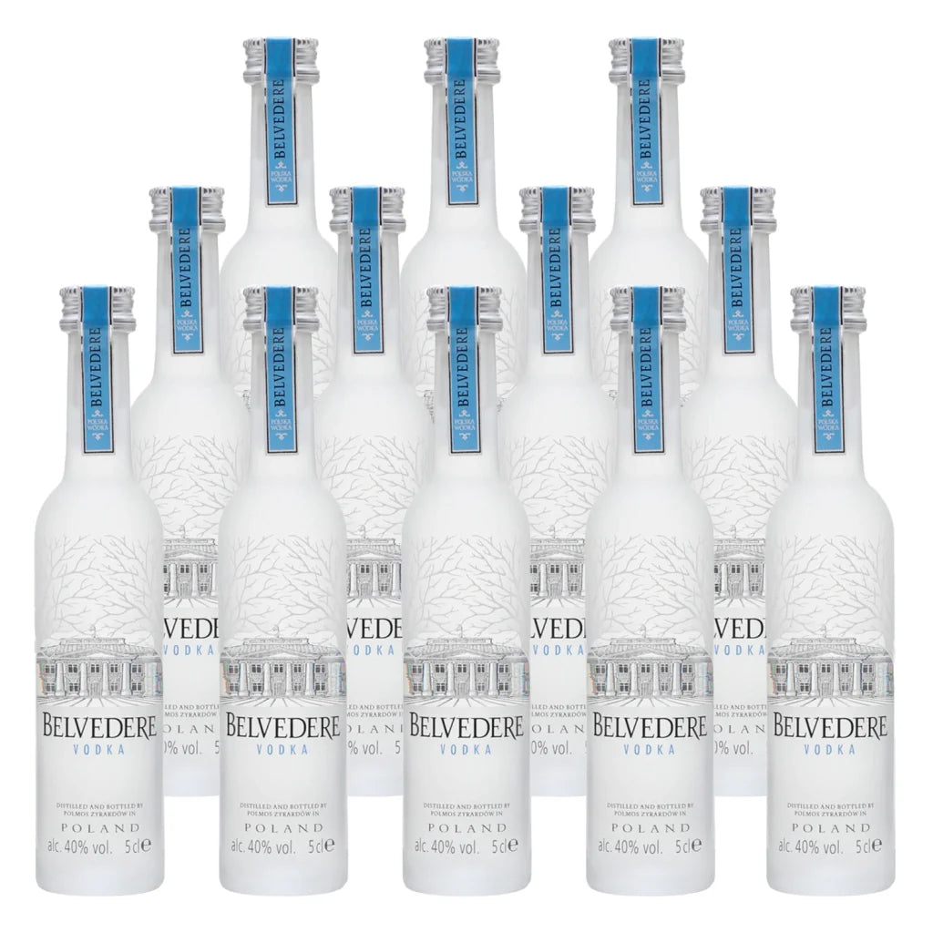 Belvedere Vodka Limited Edition 50mL X 12 Bundle