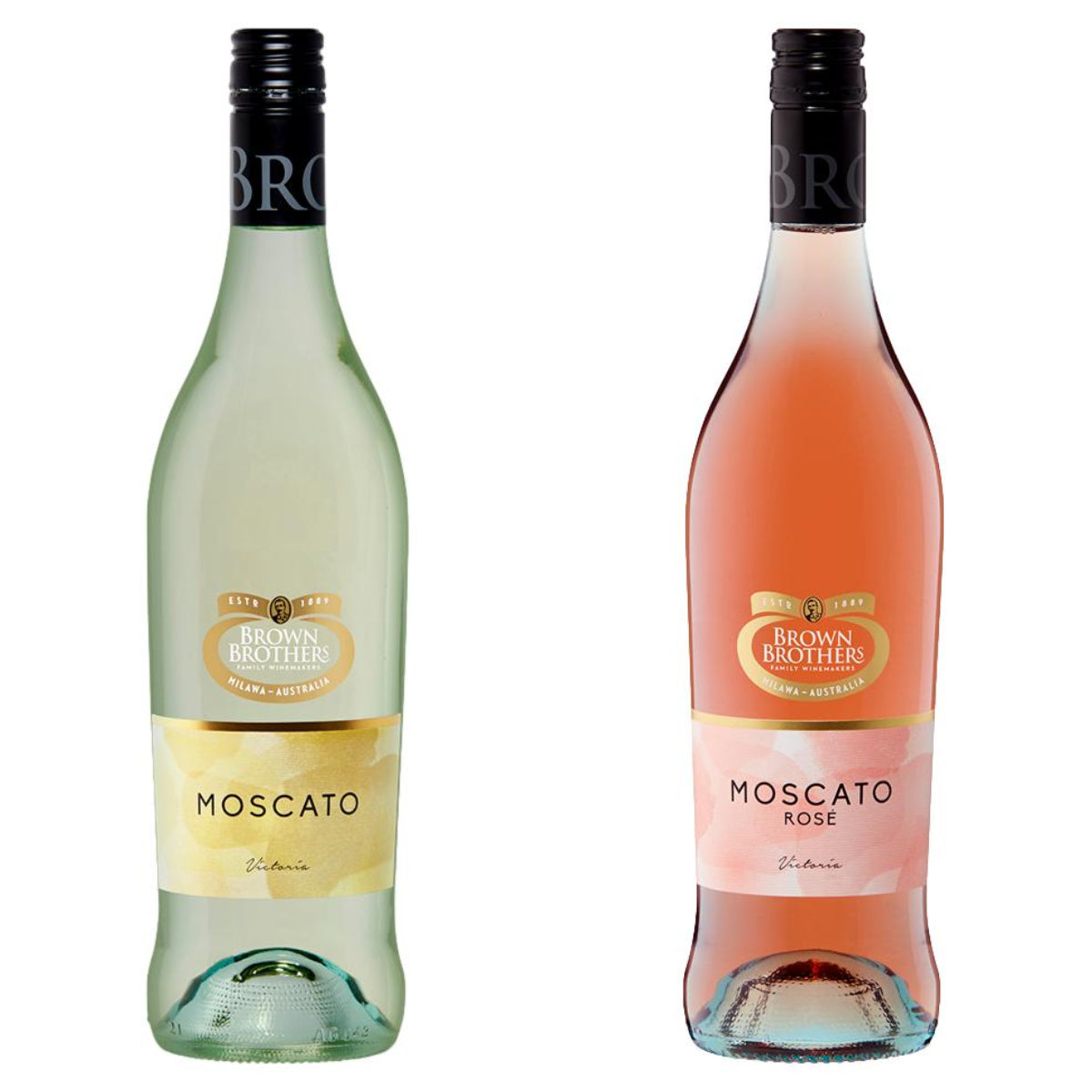Brown Brothers Moscato and Moscato Rose (6X750mL)
