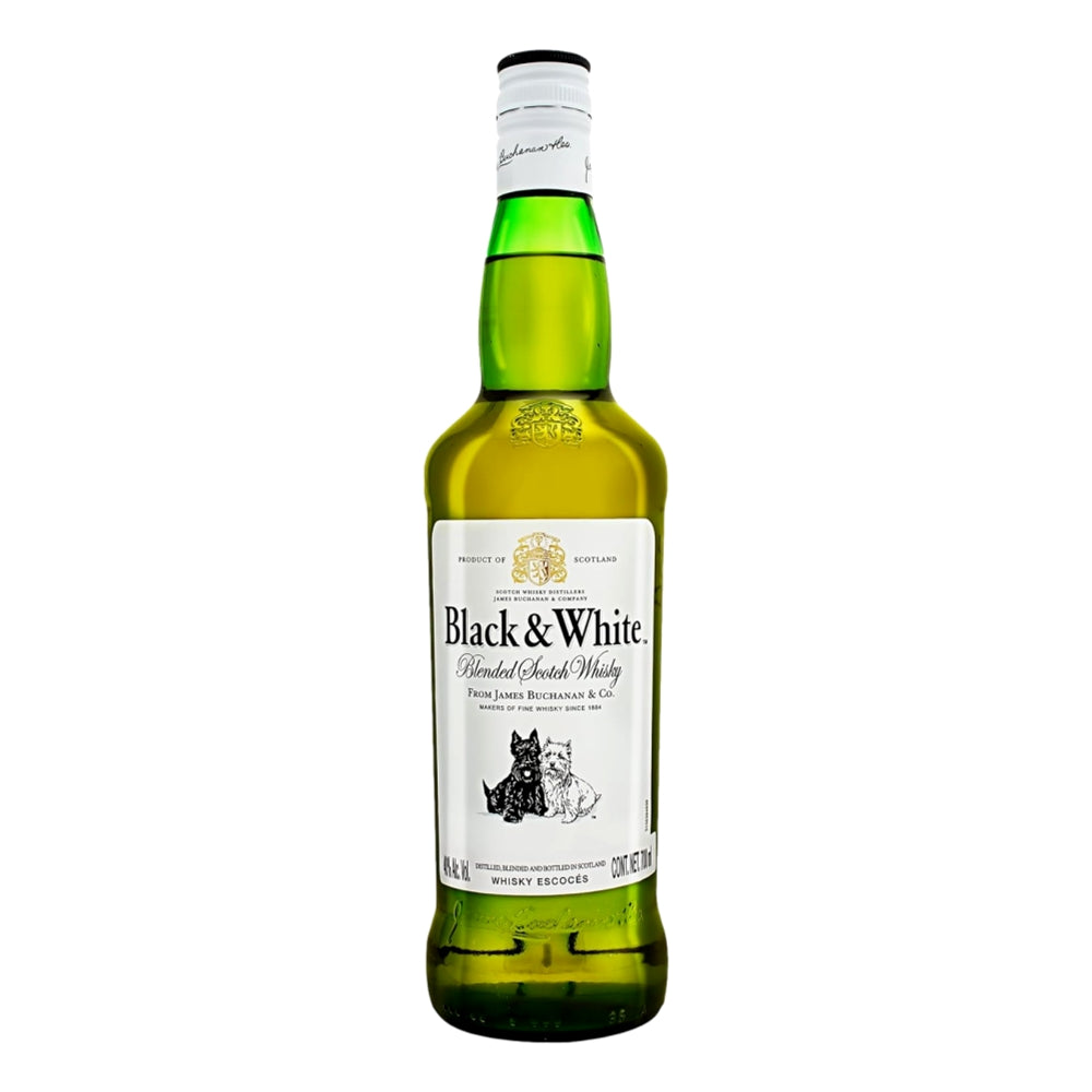Black and White Blended Scotch Whisky 700mL
