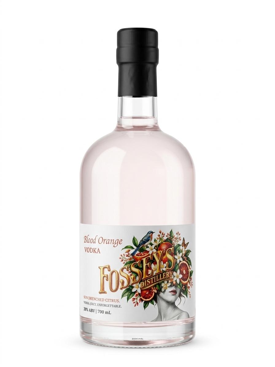 Fossey's Blood Orange Vodka 700 mL